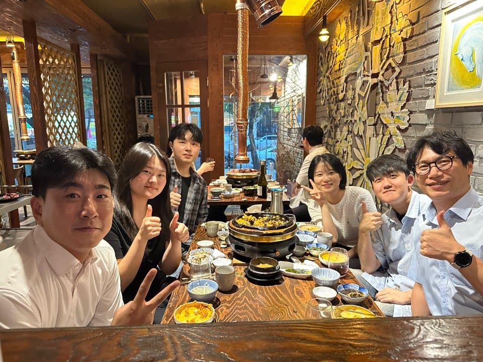 연구실 회식 (한식)
