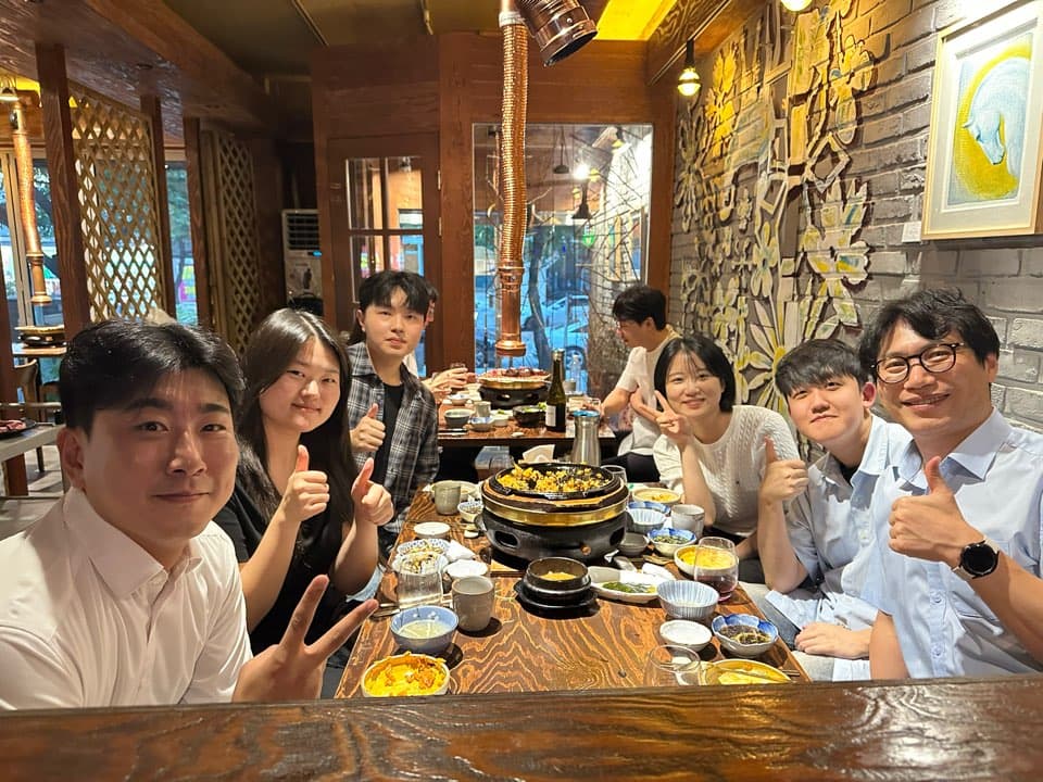 연구실 회식 (한식) 3