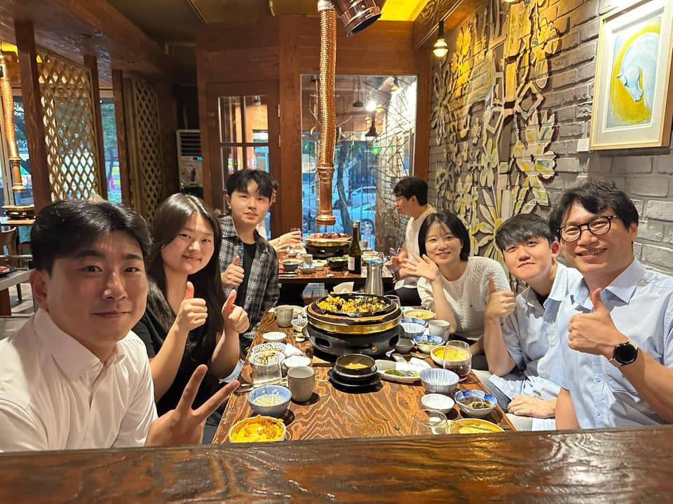 연구실 회식 (한식) 4
